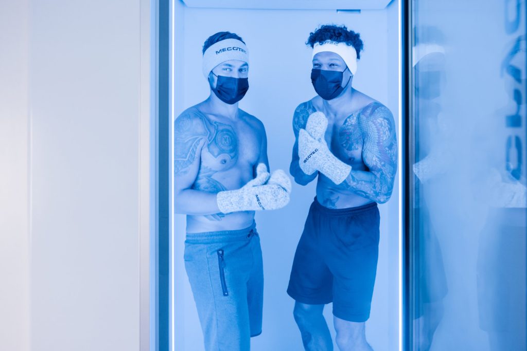 2 men in cryo